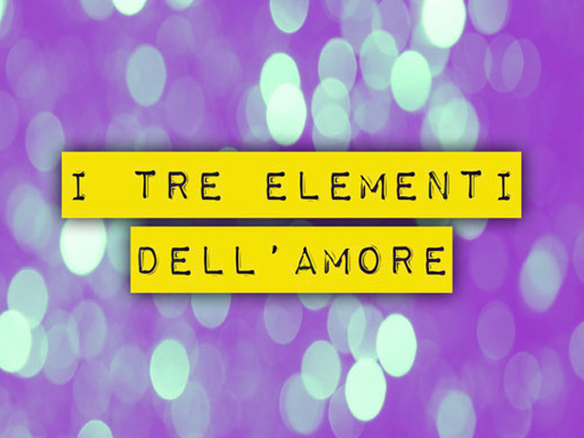 I tre elementi dellamore