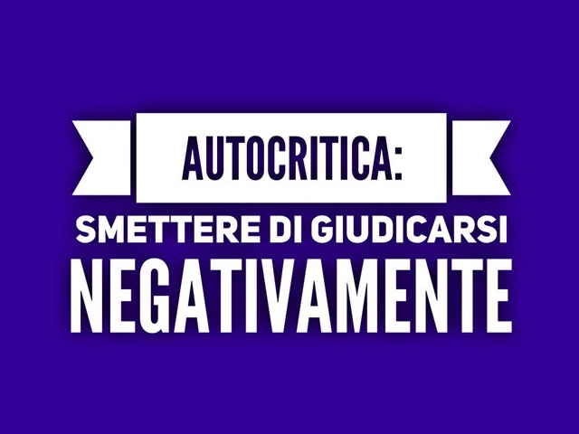 Autocritica negativa