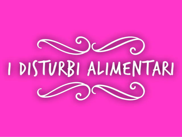 I disturbi alimentari