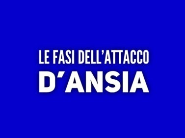 Le fasi dell'attacco d'ansia